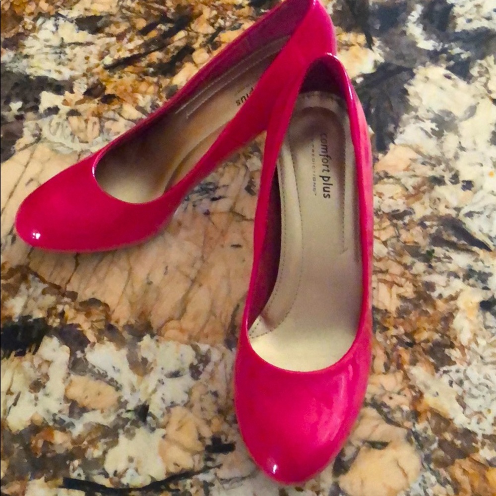 Hot pink heels